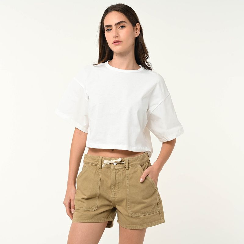 DOO AUSTRALIA - Blusa Mujer Manga corta de Algodón Doo Australia