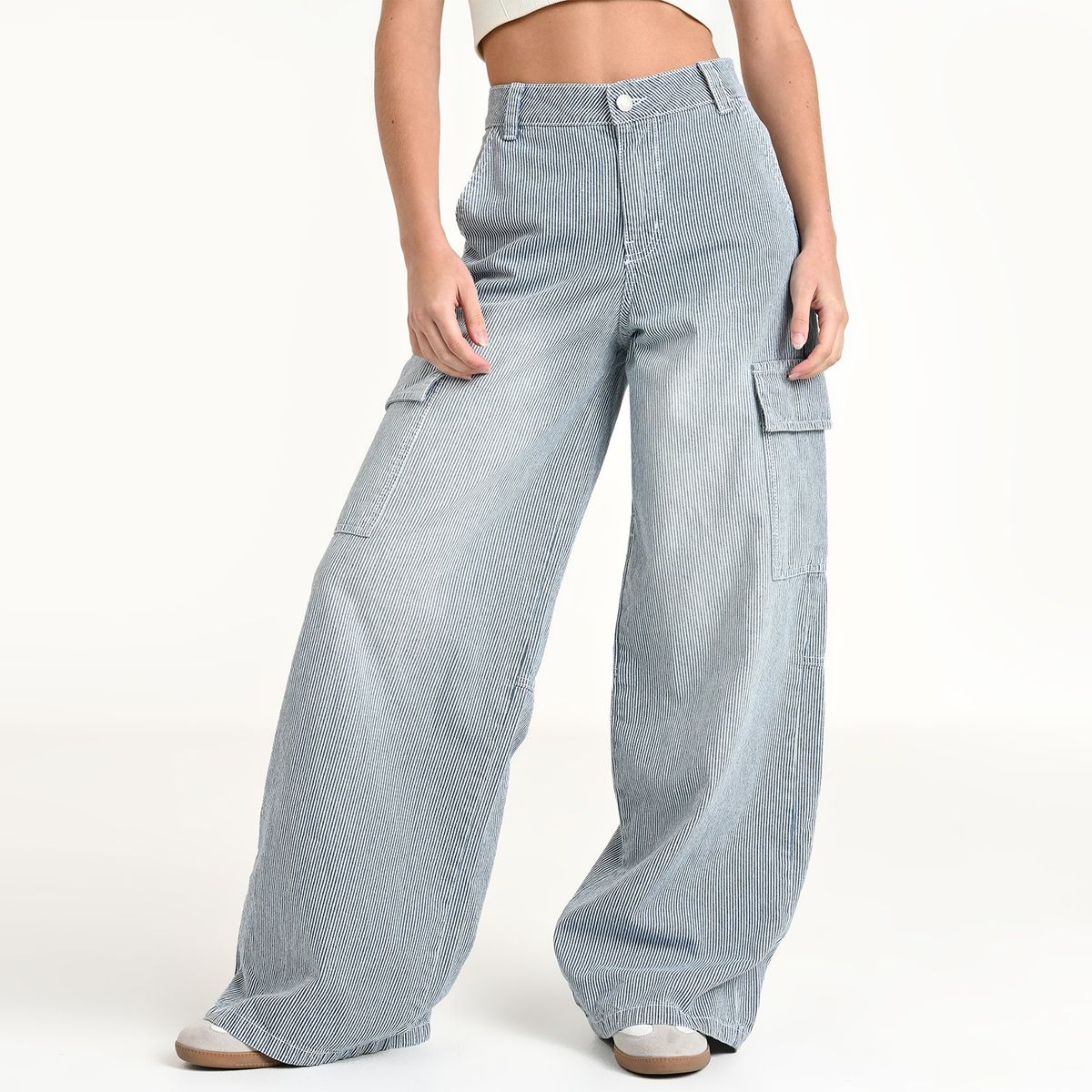 DOO AUSTRALIA - Jean Cargo Mujer Tiro medio Doo Australia