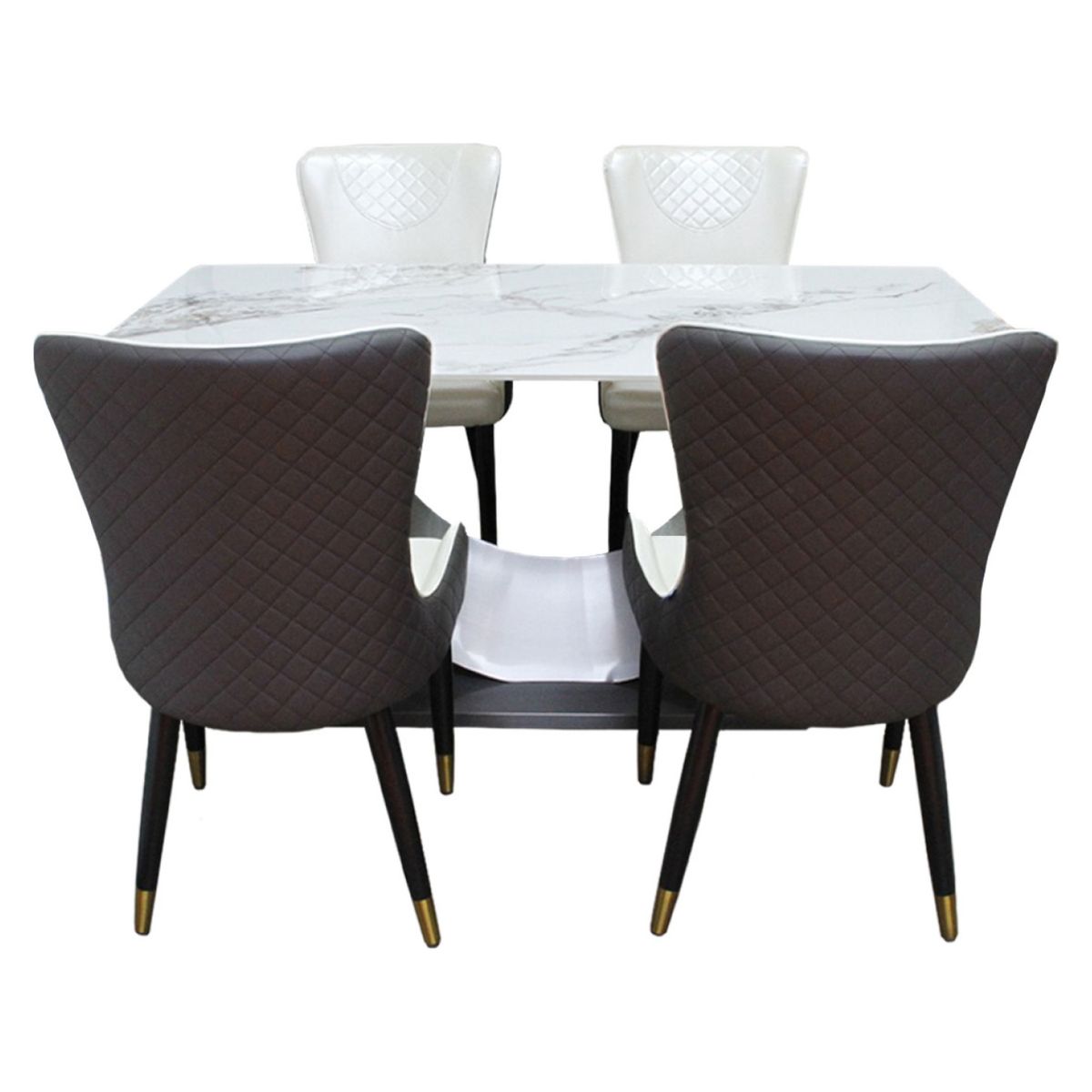 DORMILANDIA - Juego de comedor Comedor Zurich 4 puestos