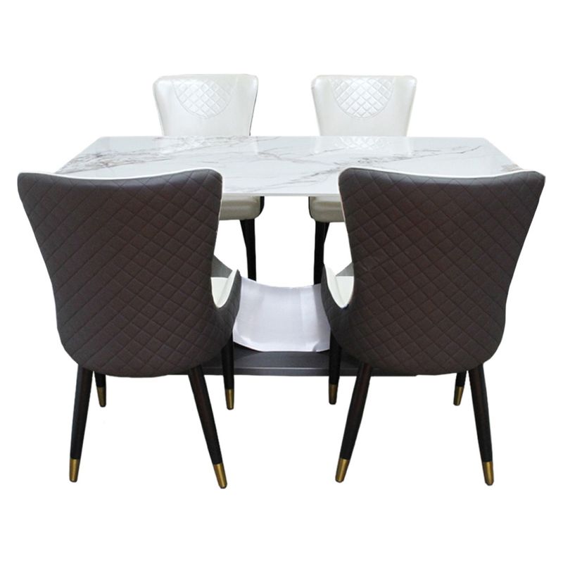 DORMILANDIA - Juego de comedor Comedor Zurich 4 puestos