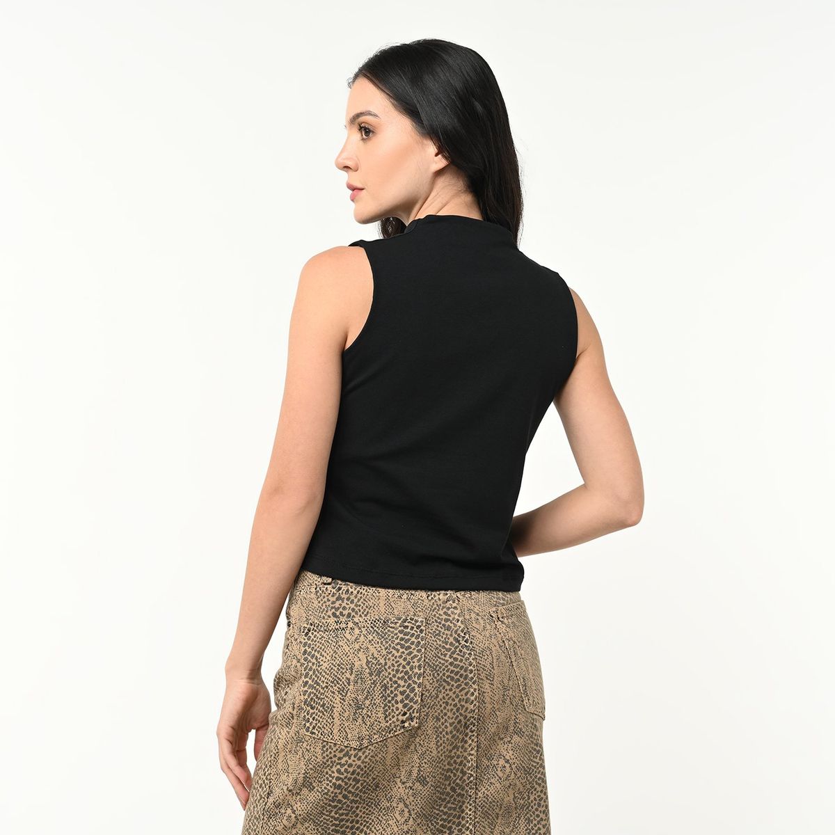 BASEMENT - Top Mujer Sin mangas Basement