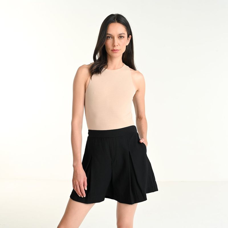 BASEMENT - Short Mujer Tiro medio Basement