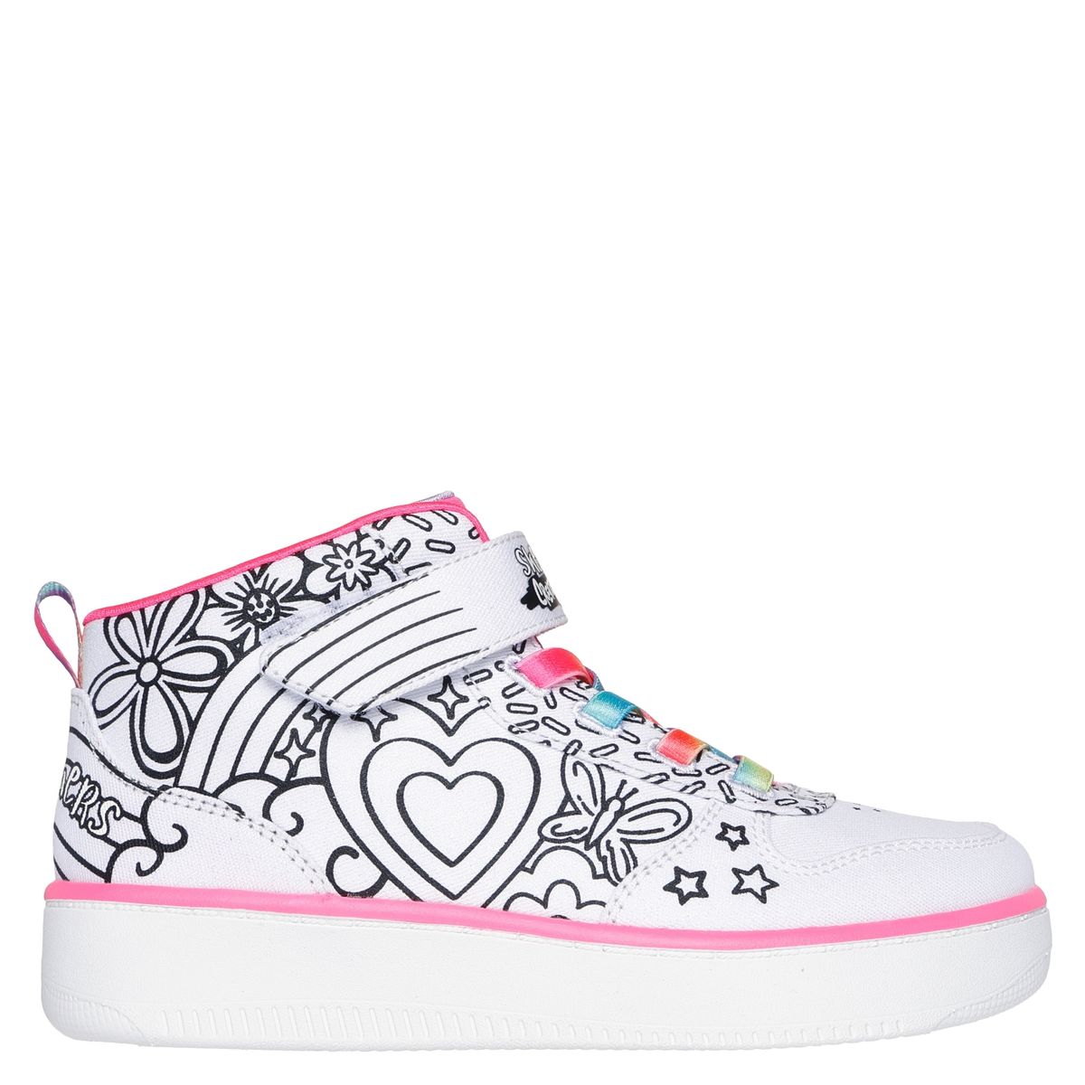 SKECHERS - Tenis Skechers Creator Kicks para Colorear Niña con Velcro