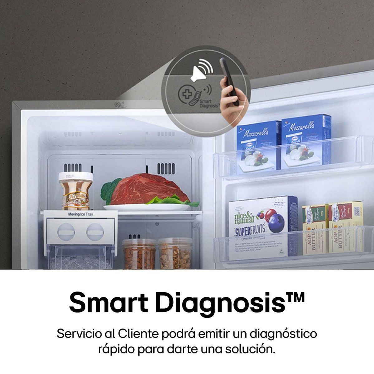 LG - Nevera Congelador superior LG 459 lts Netos VT45APYC