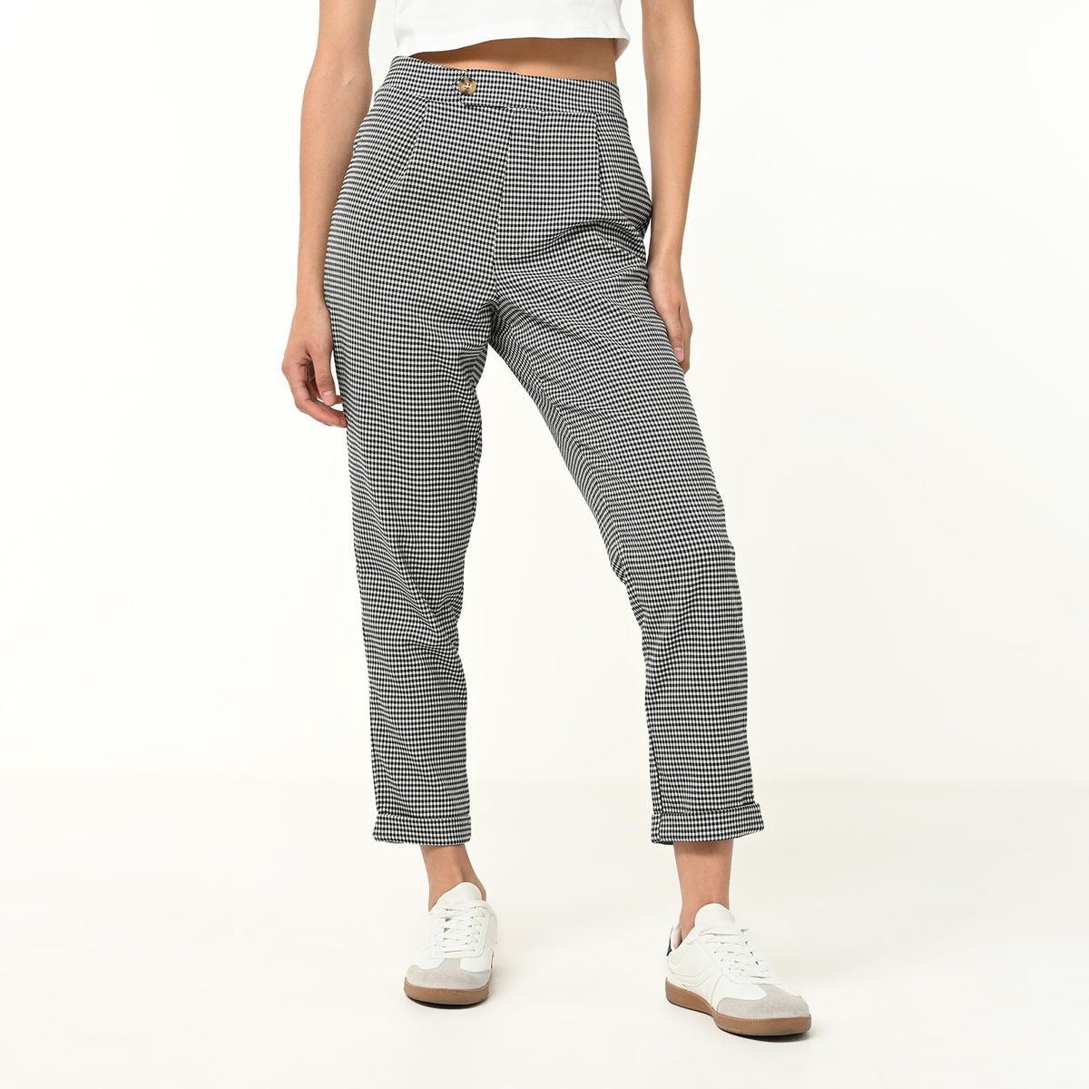 SYBILLA - Pantalón Wide leg Mujer Tiro medio Sybilla