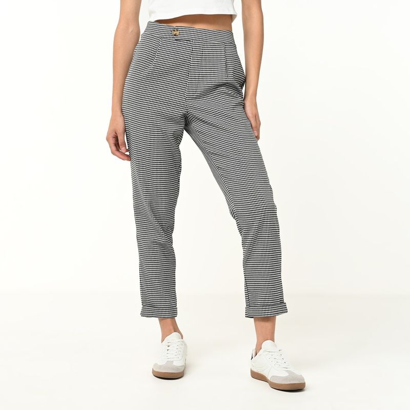 SYBILLA - Pantalón Wide leg Mujer Tiro medio Sybilla