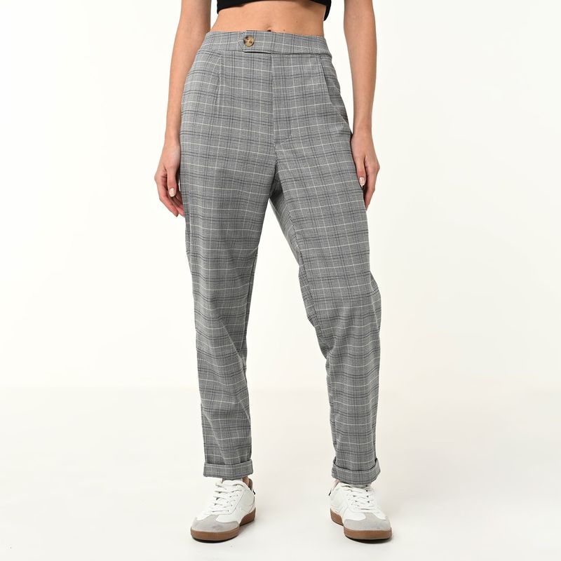SYBILLA - Pantalón Wide leg Mujer Tiro medio Sybilla