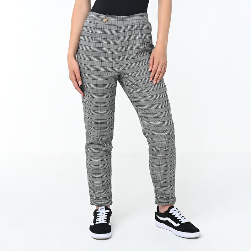 SYBILLA - Pantalón Wide leg Mujer Tiro medio Sybilla