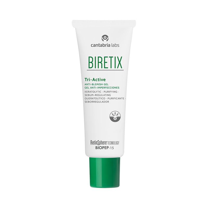 BIRETIX - Limpiador TRIACTIVE GEL Biretix Para Todo tipo de piel 50 ml