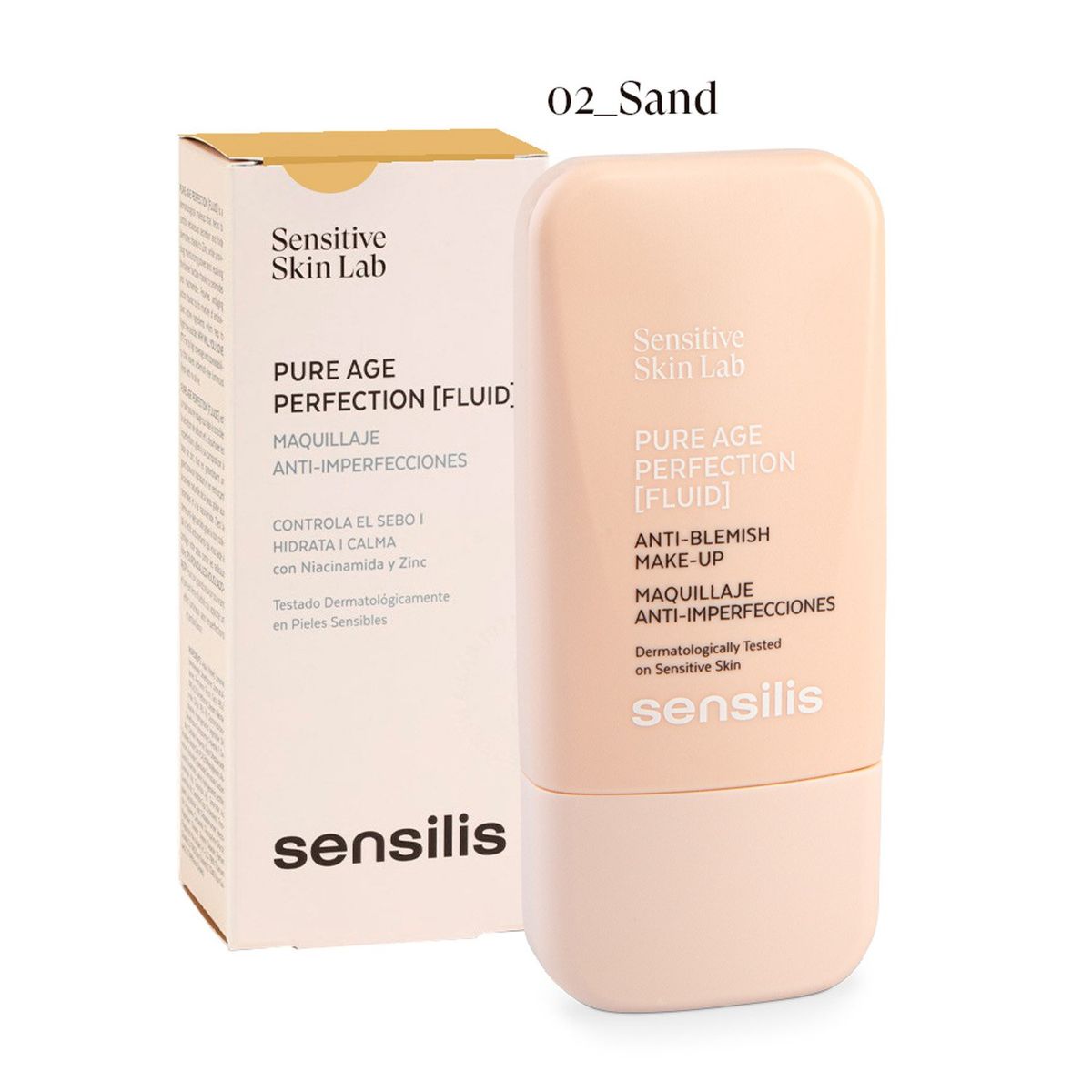 SENSILIS - Base de maquillaje Líquida PURE AGE PERFECTION SAND Sensilis 30 ml