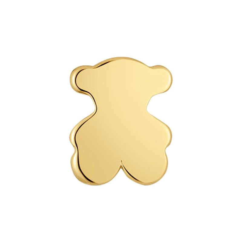 TOUS - Charm TOUS 1950 oso con baño de oro 18 kt sobre plata