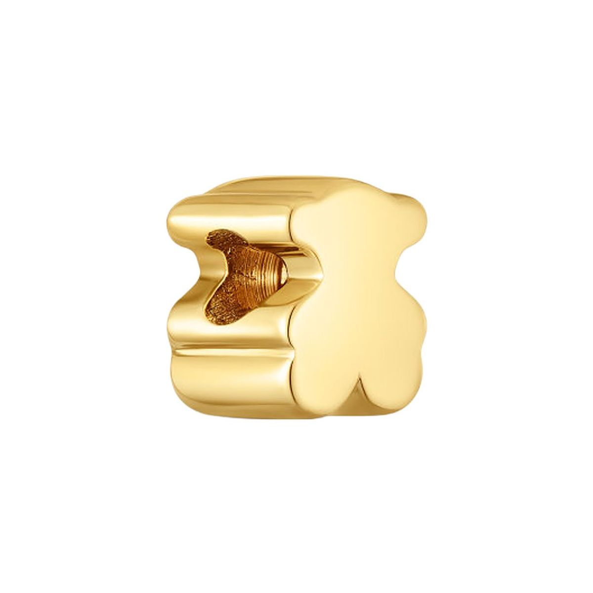 TOUS - Charm TOUS 1950 oso con baño de oro 18 kt sobre plata