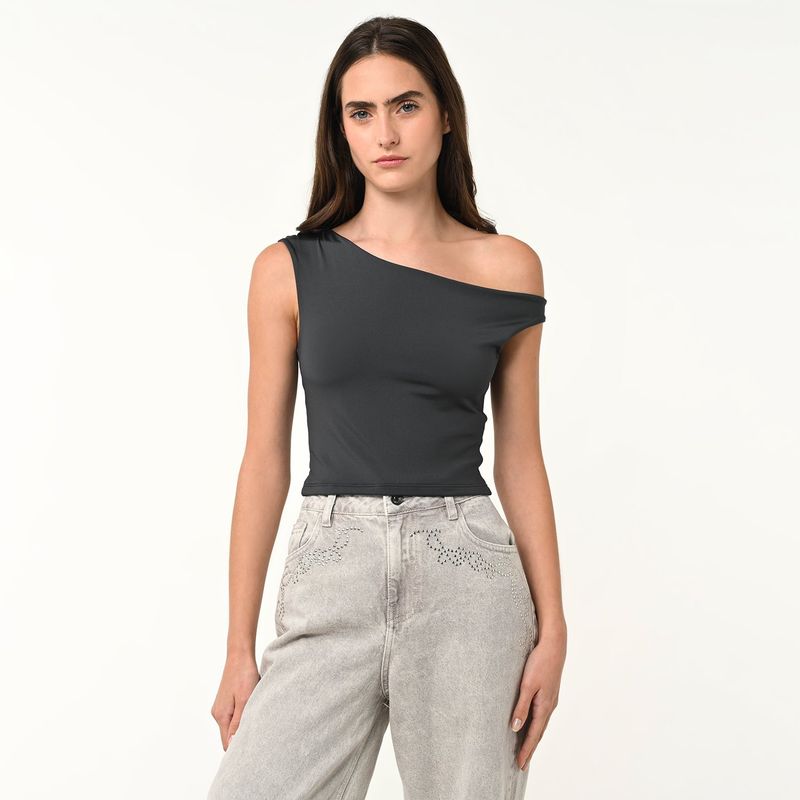 SYBILLA - Camiseta Mujer Sin mangas Sybilla