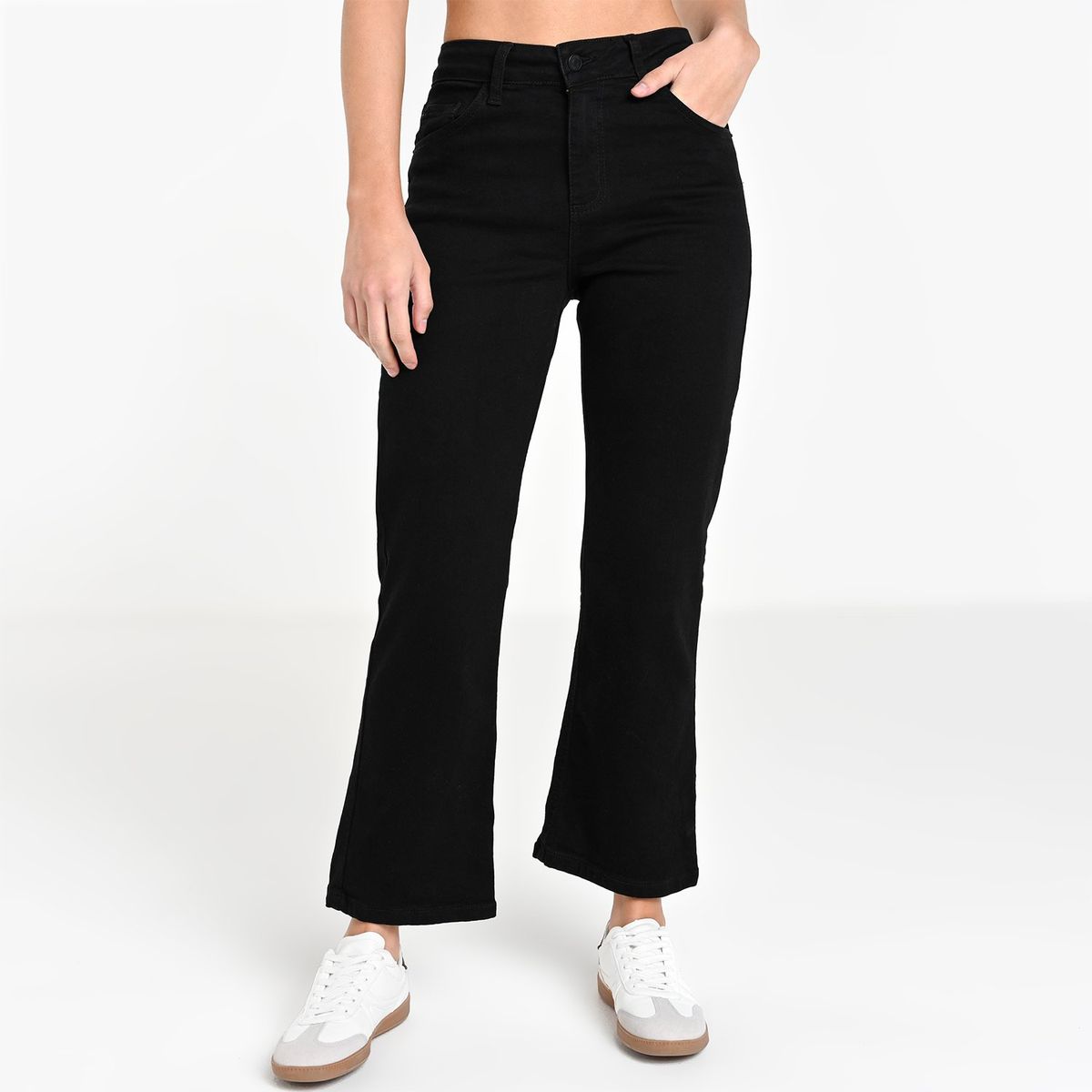 SYBILLA - Jean Flare Mujer Tiro medio Sybilla