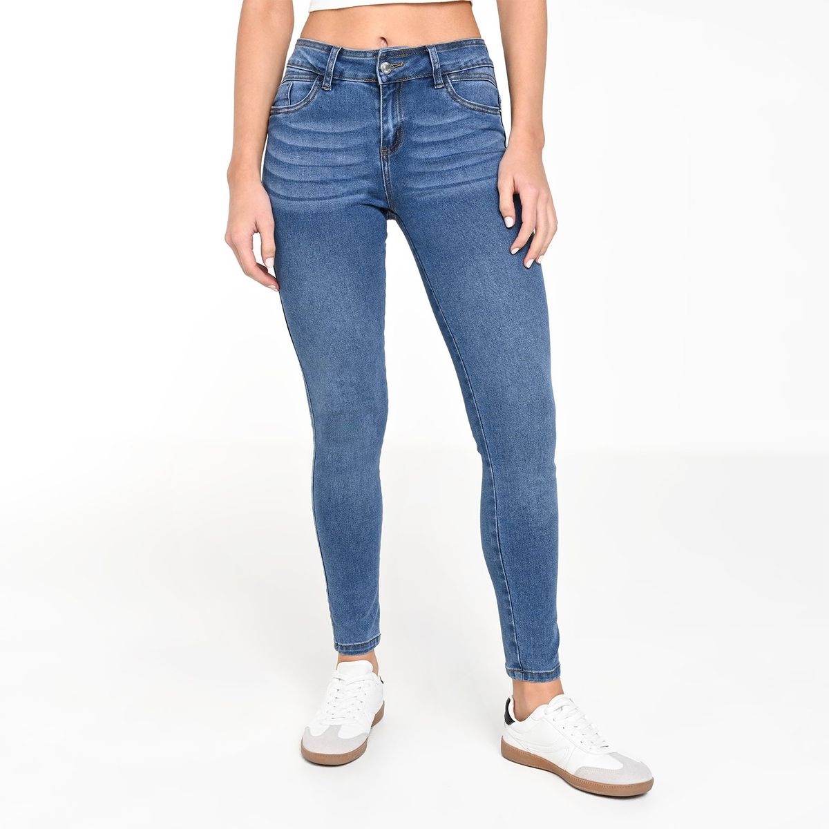 SYBILLA - Jean Skinny Mujer Tiro medio Sybilla