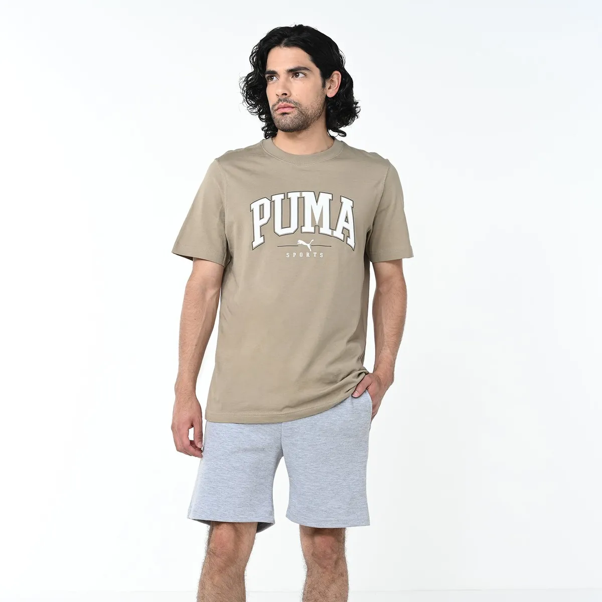 PUMA - Camiseta Hombre Manga corta Puma Lifestyle 