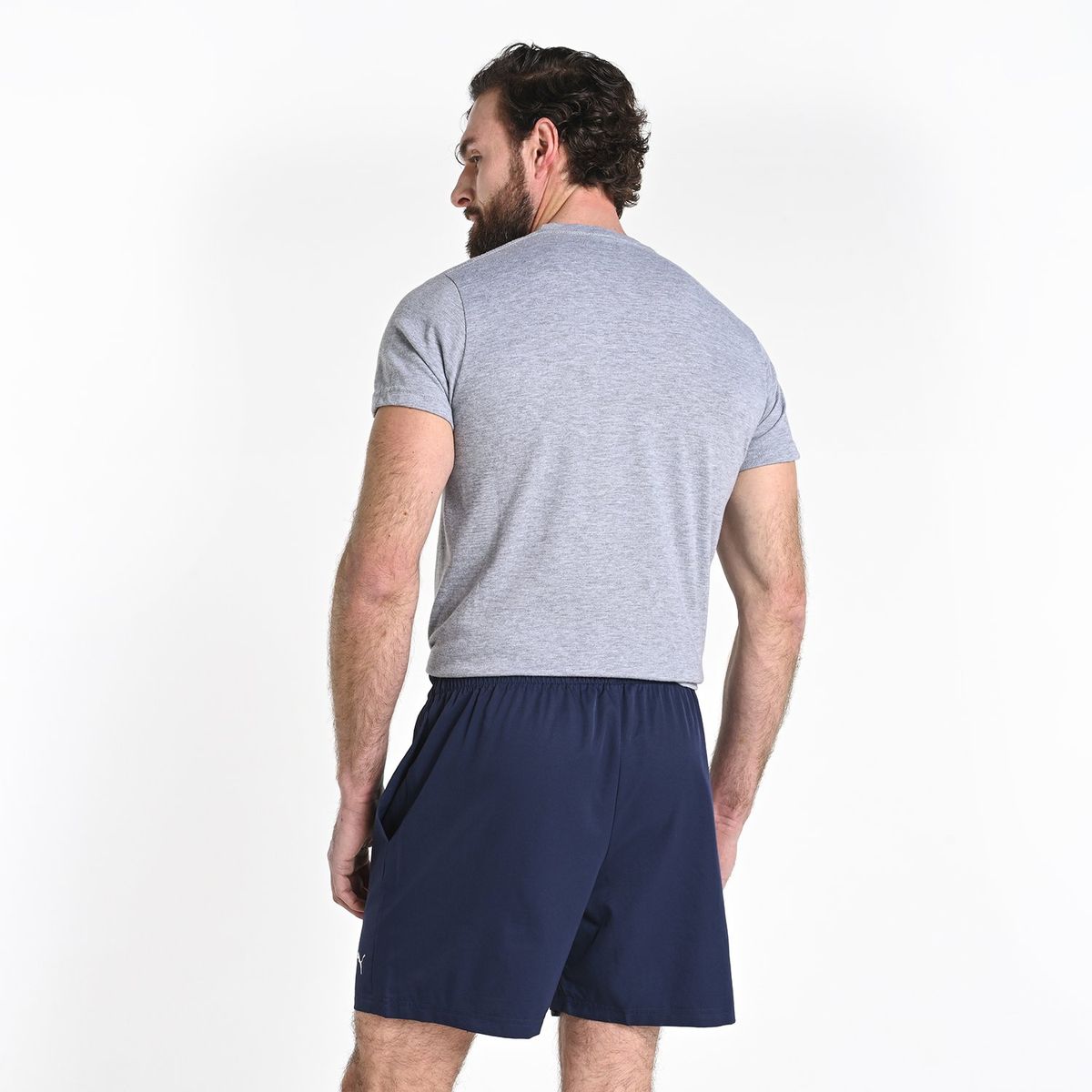 PUMA - Pantaloneta Deportiva Training Hombre Puma 