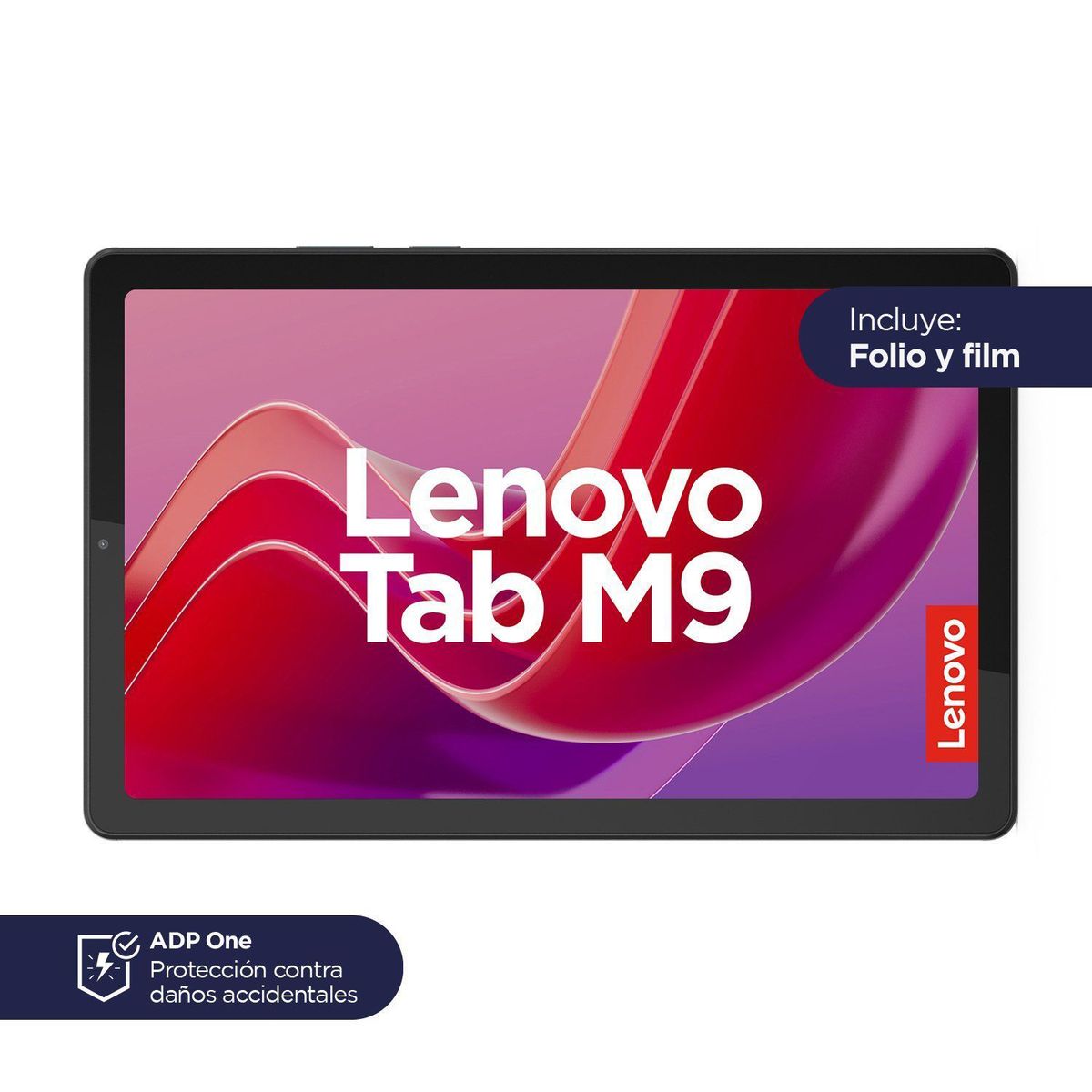 Lenovo - Tablet Lenovo M9 64GB | Incluye Protector | Pantalla 9 pulgadas | 4GB RAM | Camara Posterior 8MP | Camara Frontal 2MP
