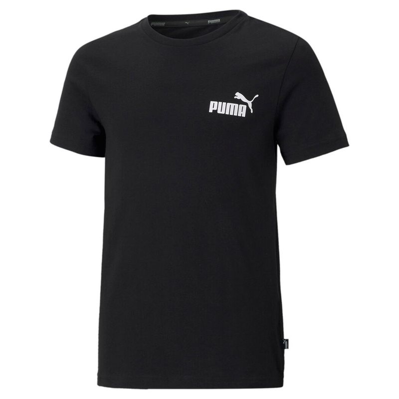 PUMA - Camiseta Niño con Logo Manga corta Algodón Puma
