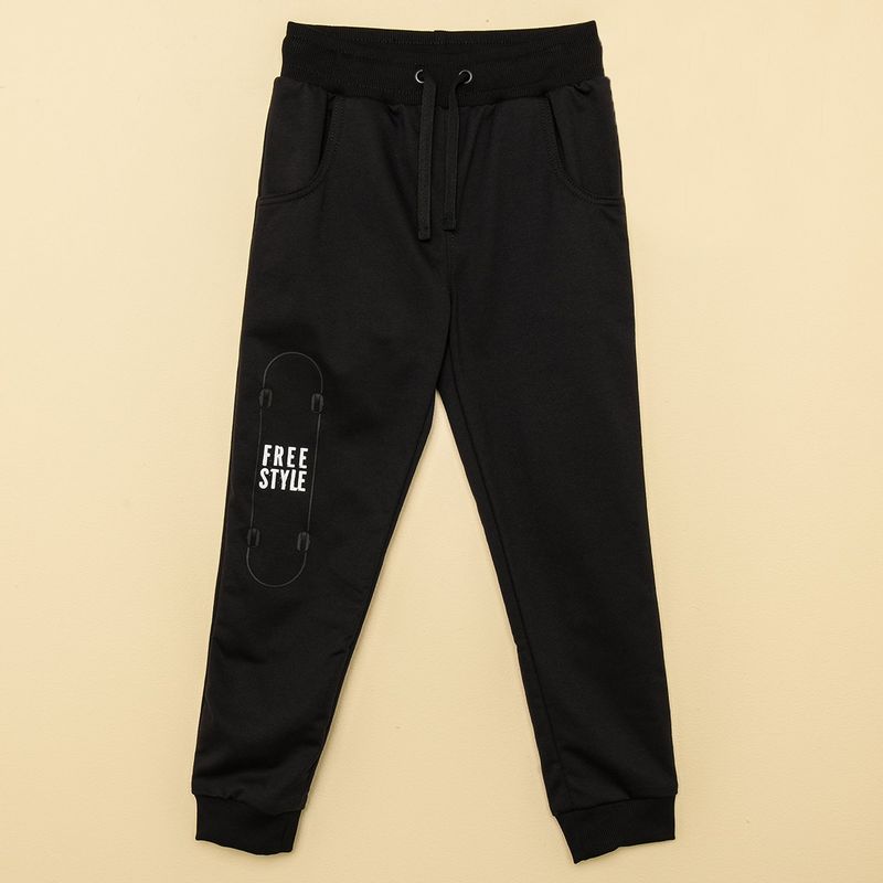 YAMP - Pantalón Niño Cintura elásticada de Algodón Yamp