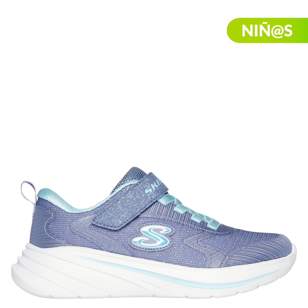 SKECHERS - Tenis moda Skechers Wave 92 Niña con Velcro