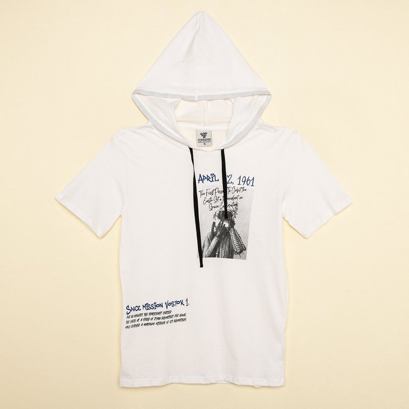 FEDERATION - Camiseta Niño Con capucha Manga corta Algodón Federation