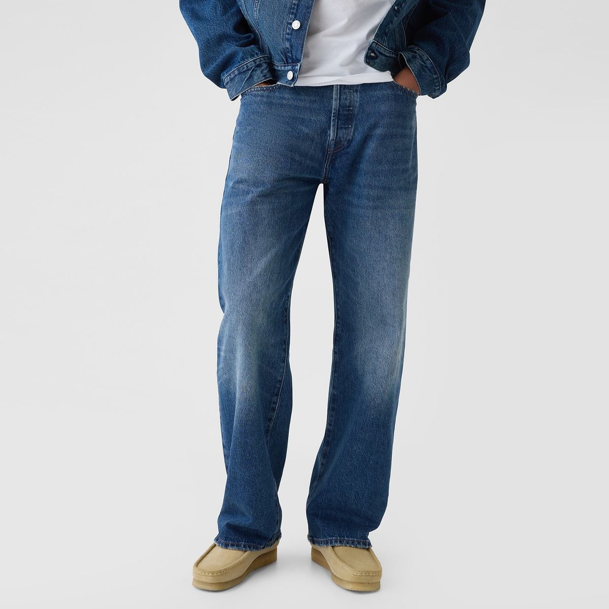 GAP - Jean 5 Bolsillos Hombre de Algodón GAP