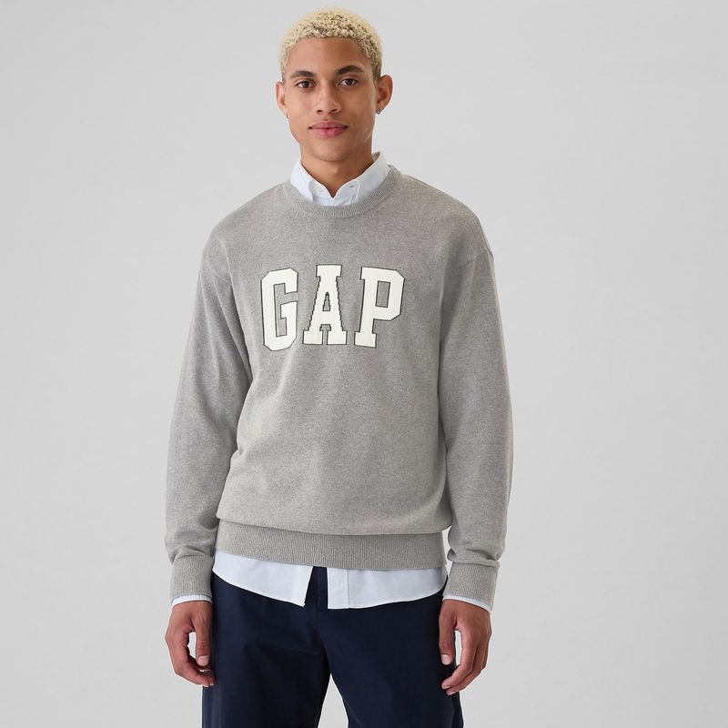 GAP - Buzo Hombre con Logo de Algodón GAP