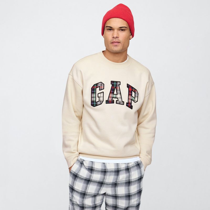 GAP - Buzo Hombre con Logo de Algodón GAP
