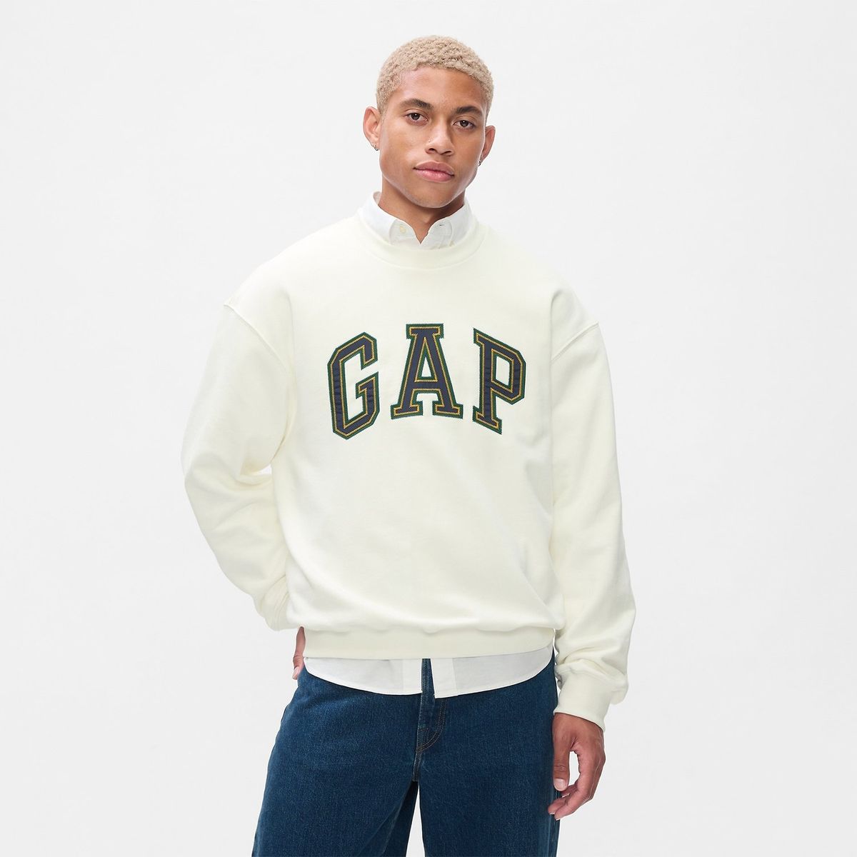 GAP - Buzo Hombre con Logo de Algodón GAP