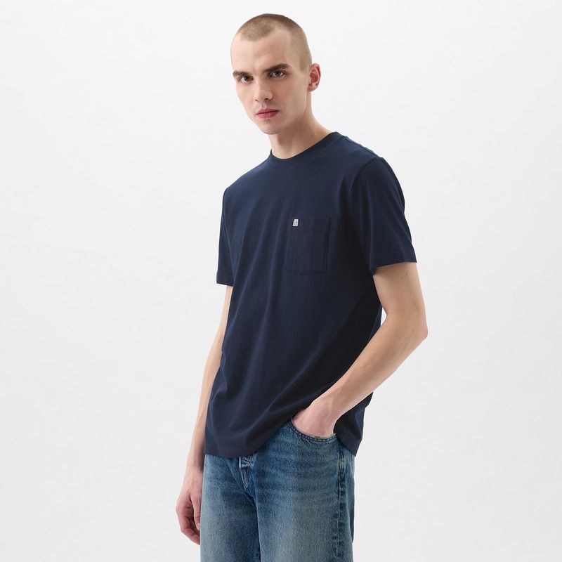 GAP - Camiseta Hombre Manga corta Slim fit de Algodón GAP