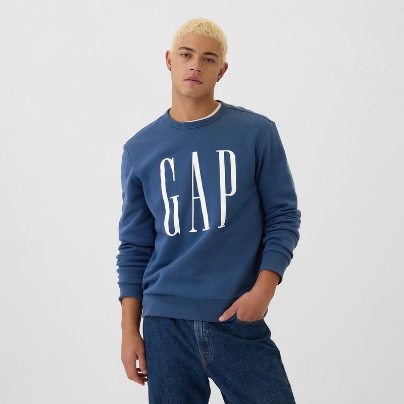 GAP - Buzo Hombre con Logo de Algodón GAP