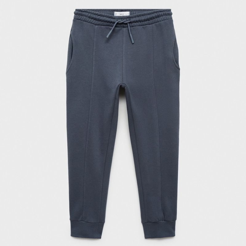 MANGO - Pantalón Niño Cintura elásticada de Algodón MANGO