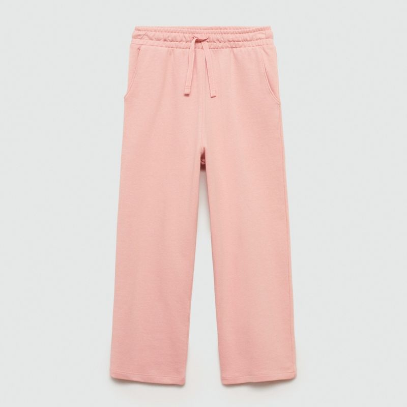 MANGO - Pantalón Niña Cintura elásticada Algodón MANGO