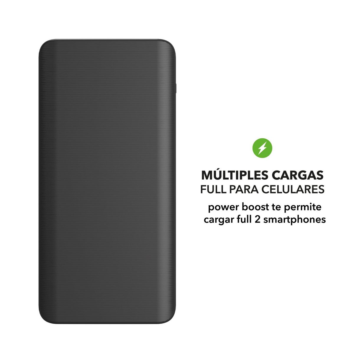 ZAGG - Bateria Portatil Inalam Usb Usb C Power Boost10Kfg Black Mophie