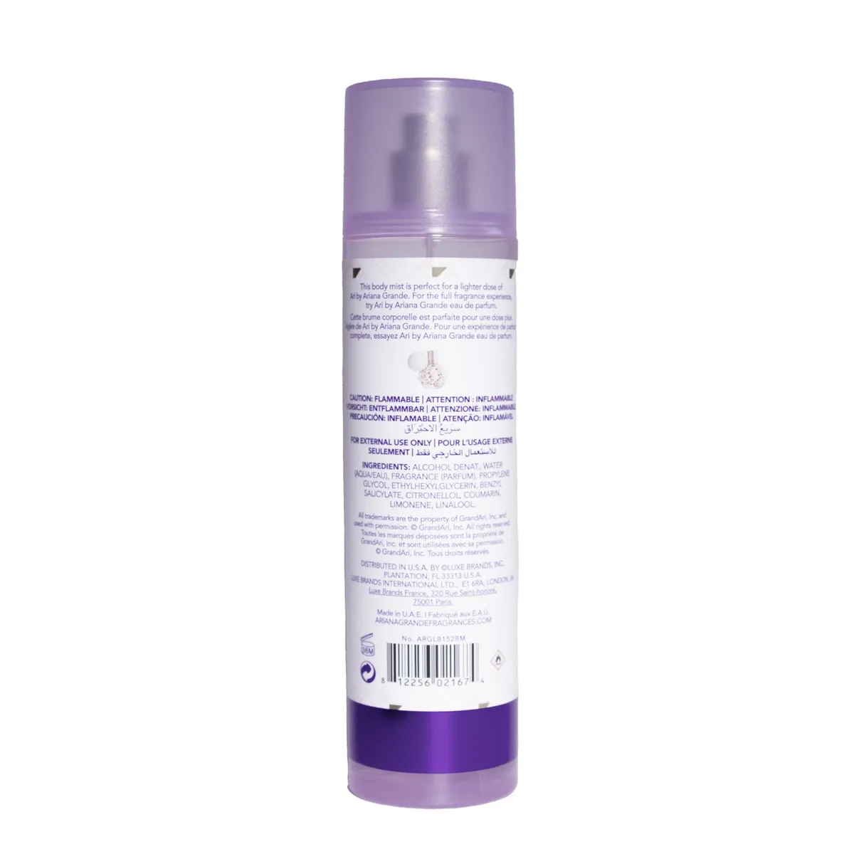 ARIANA GRANDE - Perfume Mujer Ariana Grande 236 ml Body mist