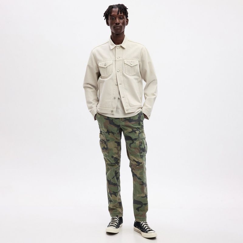 GAP - Pantalón cargo Hombre de Algodón GAP