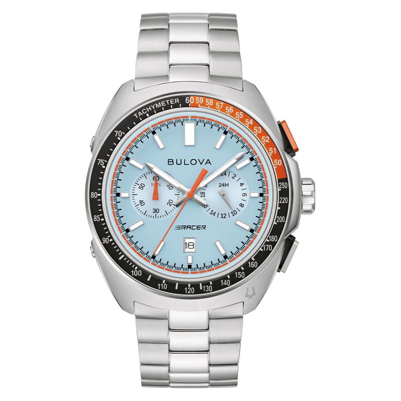 BULOVA - Relojes Bulova Hombre RACING MT BR BL CHRONO. Relojes Acero inoxidable Plateado 98B432