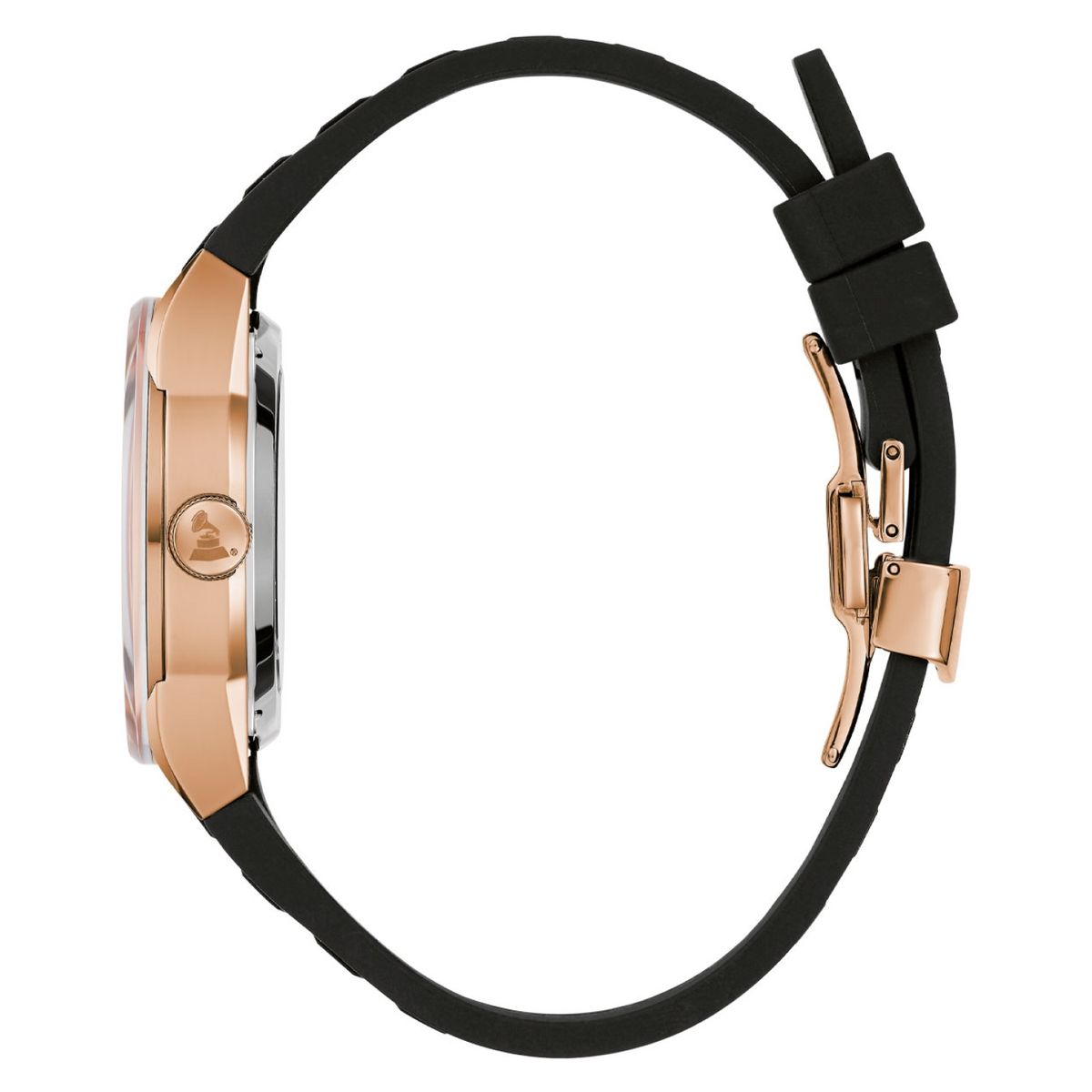 BULOVA - Relojes Bulova Hombre BRACE MR BR SL AUTO. Relojes Silicona Negro 97A186