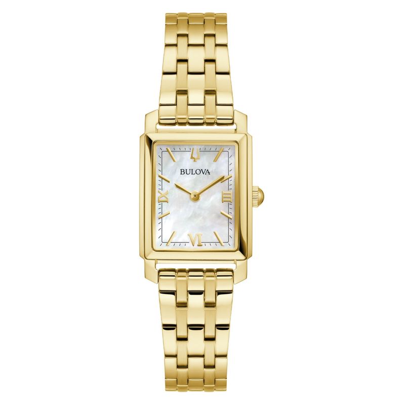 BULOVA - Relojes Bulova Mujer BRACE LY WT MOP. Relojes Acero inoxidable Dorado 97L177