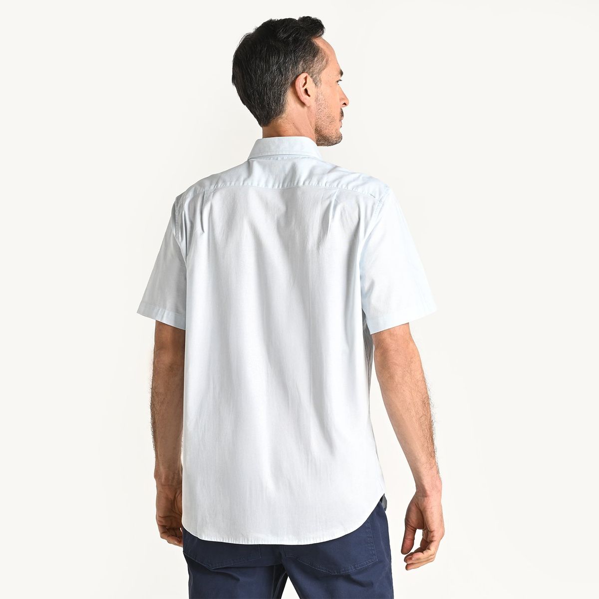 NAUTICA - Camisa Hombre Manga corta Recto de Algodón Nautica