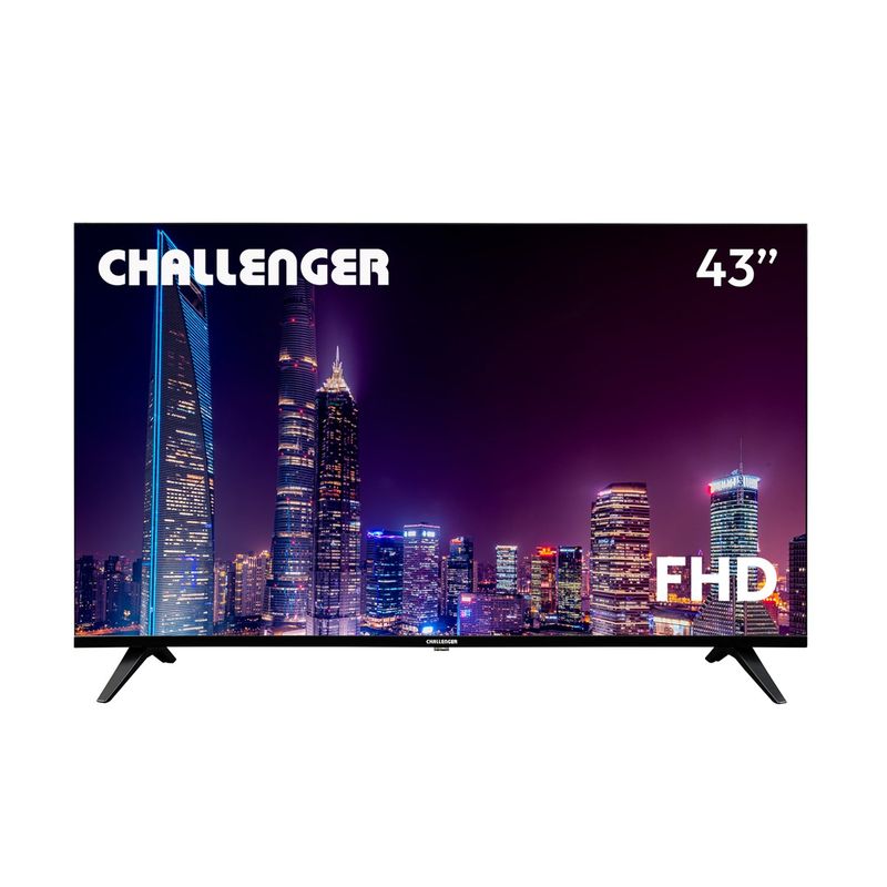 CHALLENGER - Televisor Challenger 43 pulgadas LED HD Smart TV