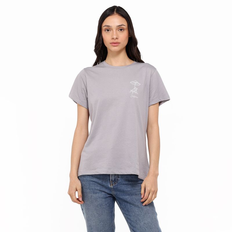 SYBILLA - Camiseta Mujer Manga corta de Algodón Sybilla 