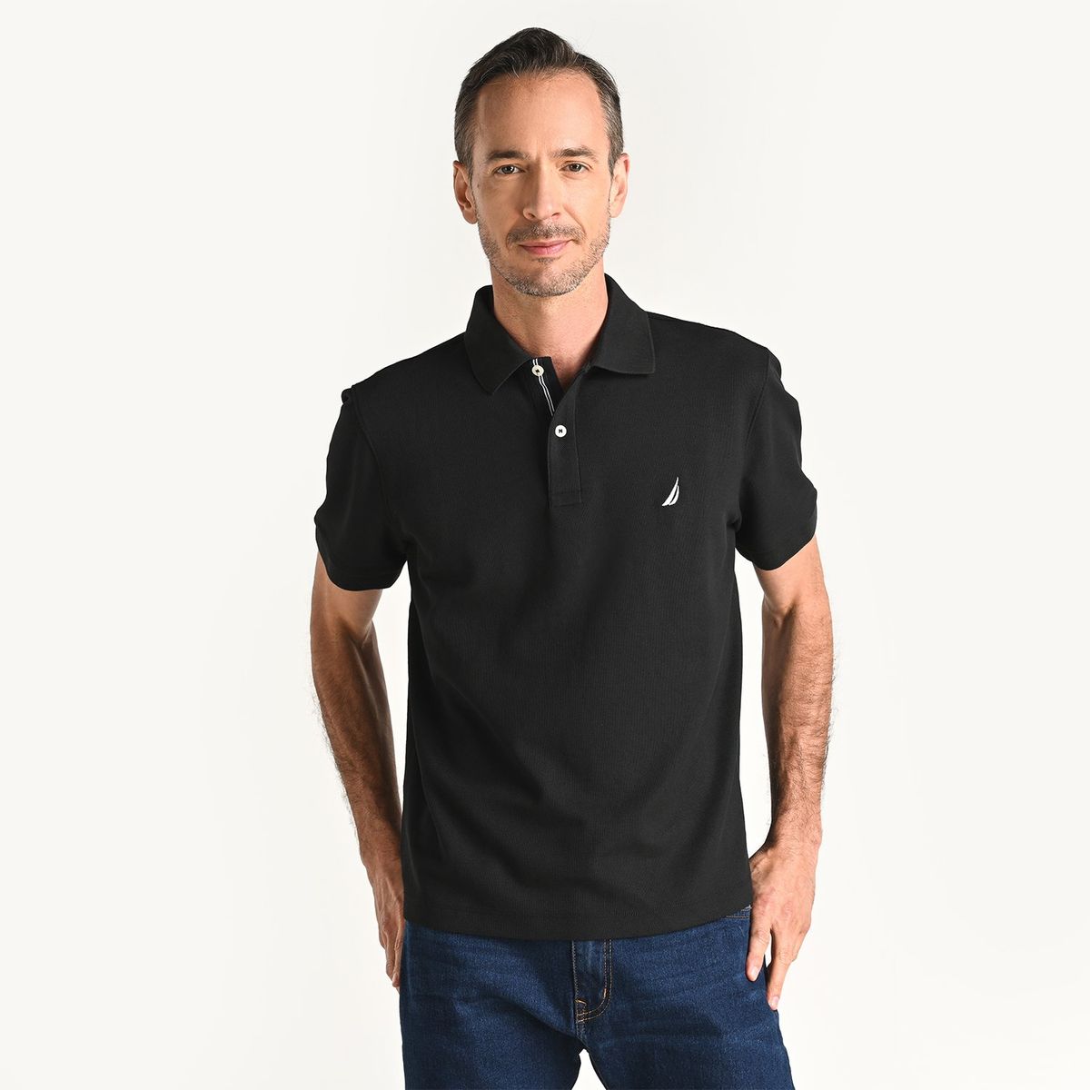 NAUTICA - Camiseta polo Hombre Manga corta de Algodón Nautica