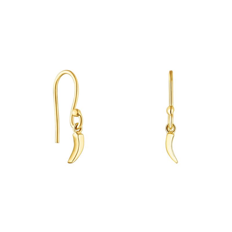 TOUS - Aretes TOUS Good Vibes cuerno de oro