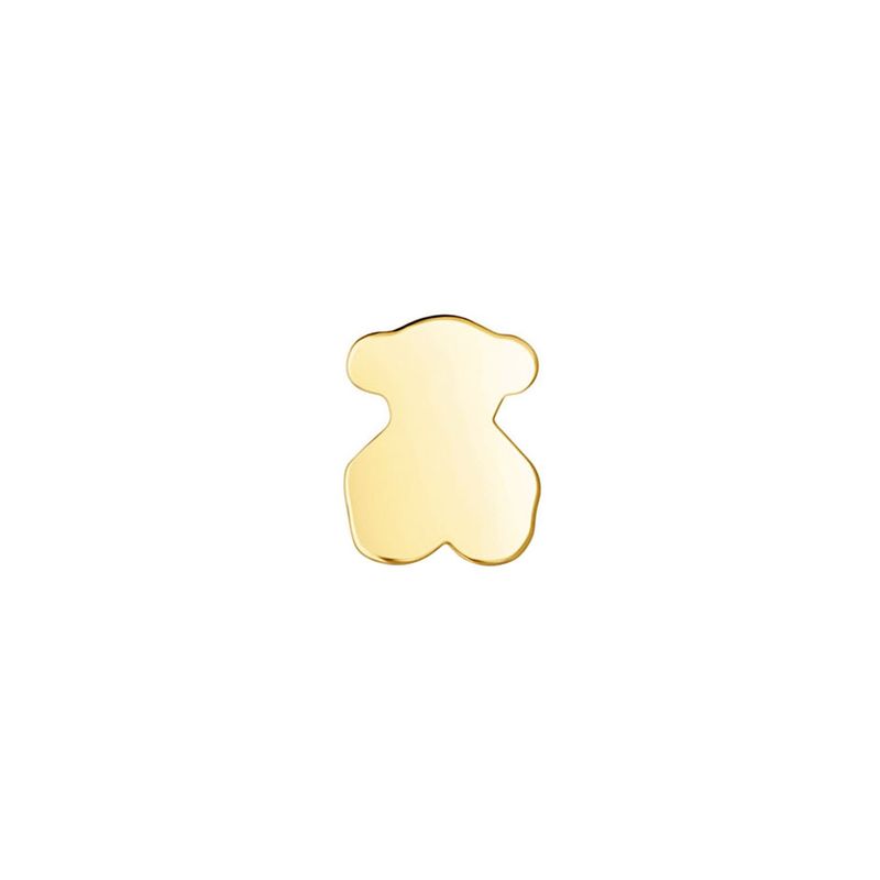 TOUS - Piercing de oreja TOUS Basics oso de oro
