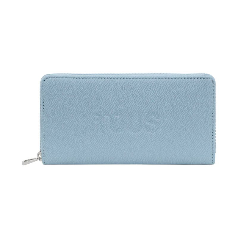 TOUS - Billetera mediana azul Tous Half