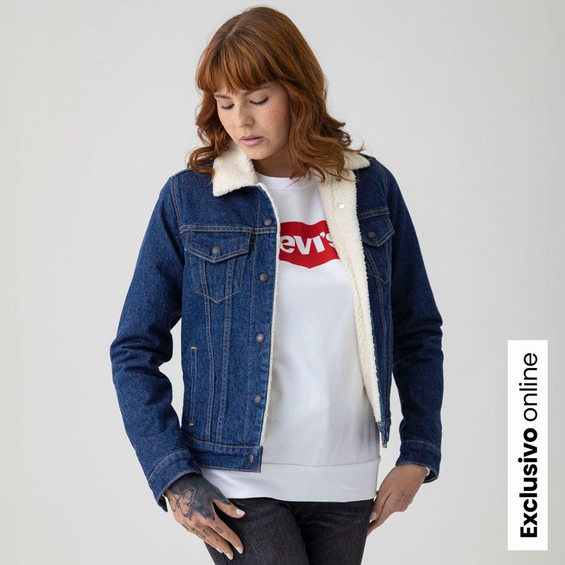 LEVIS - Chaqueta Mujer de Algodón Levis