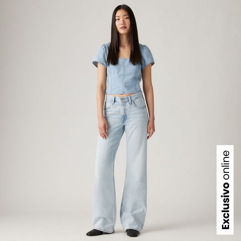 LEVIS - Jean Baggy Mujer Tiro medio Levis