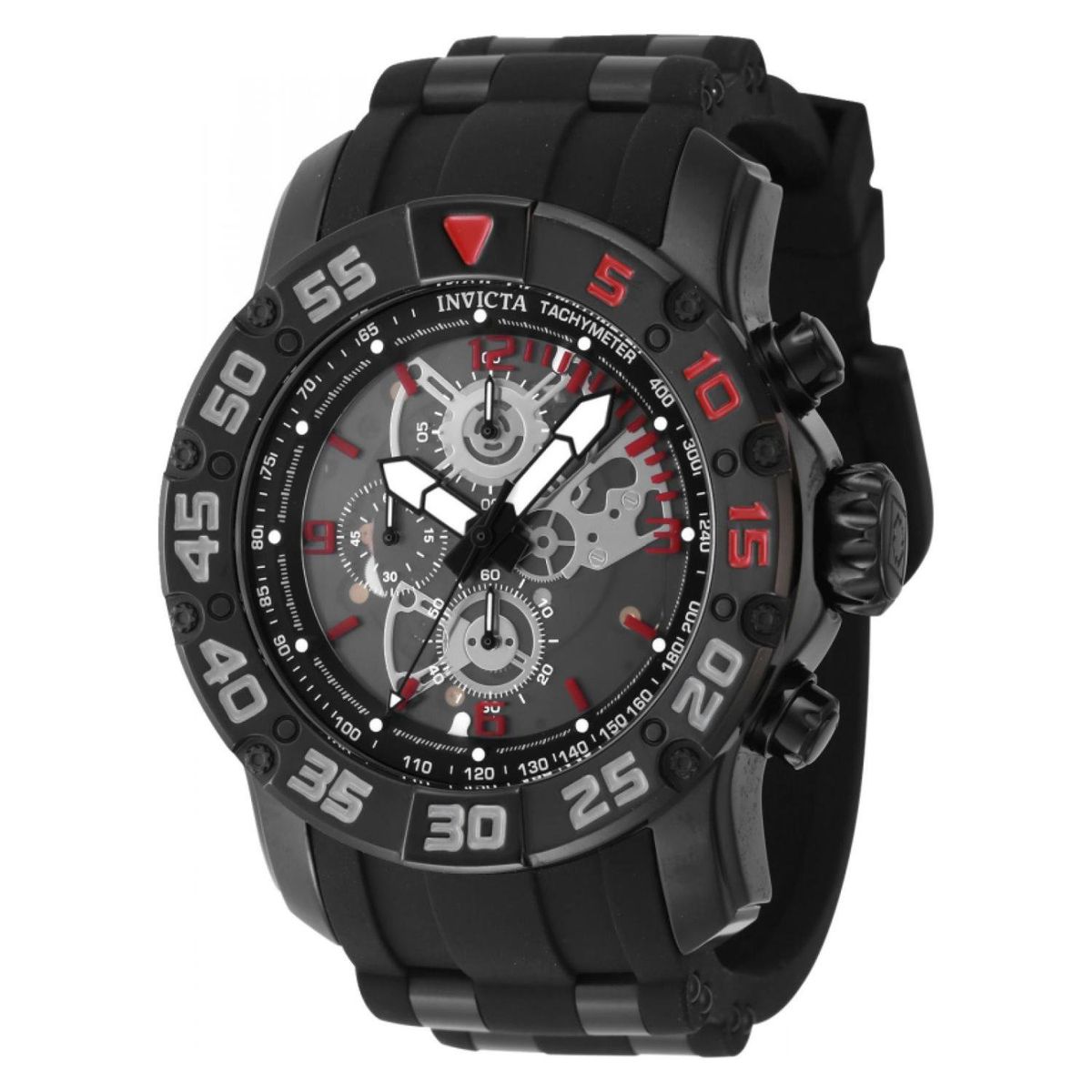 INVICTA - Reloj Invicta paa Hombre Invicta Racing . Reloj Análogo Silicona Negro